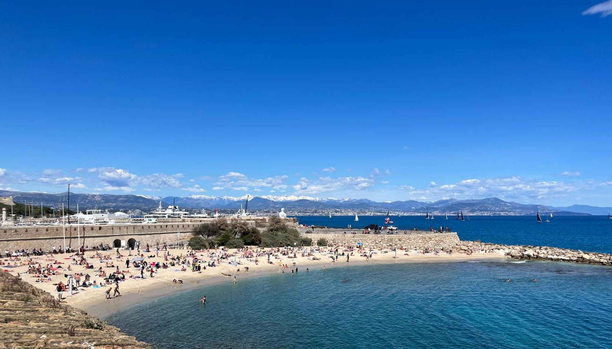 Antibes Carre D'Or Bastion Albert 1Er Vue Mer Dış mekan fotoğraf